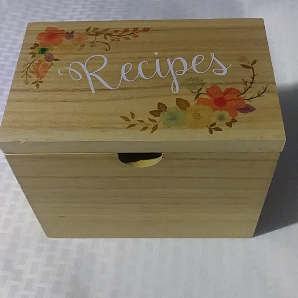 Recipe box